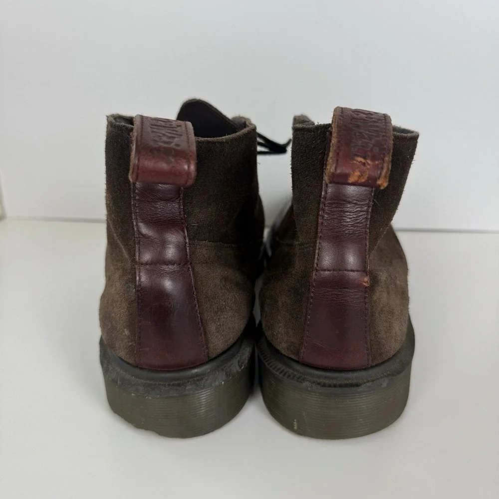 Dr. Doc‎ Martens Church Monkey Boots Men's 13 Brown Leather Suede